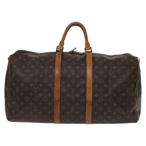 LOUIS VUITTON Monogram Keepall 55 Boston Bag - Picture 11 of 15